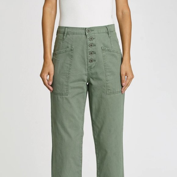 pistola Pants - Pistola Tammy High Rise Trouser in Colonel, Size 29